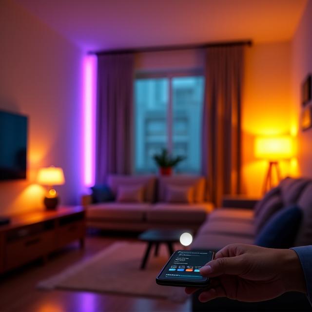 Control iluminación inteligente - Domótica apartamentos Medellín